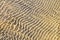 Sand ripples in shallow water
