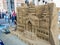 Sand Sculpture of Angkor Wat done by Lonely Planet artists, Lond