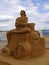 Sand sculpture monument USSR