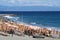 Sand and Shingle Beach, Savona, Liguria, Italy