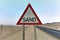 Sand Sign - Namibia