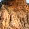 sand slope on beach Praia Falesia