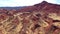 Sand And Stones Dunes Of Red Brown Color In Dry Hot Desert Of The Western Usa