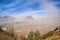 Sand Storm at Bromo Tengger Semeru National Park