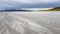 Sand storm at Dooey beach by Lettermacaward in County Donegal - Ireland