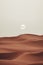 Sand texture during sunrise, Sahara Desert Merzouga, Morocco vertical oriented