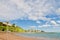 Sand and Torquay skyline