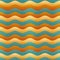 Sand wave geometric seamless pattern