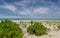 Sandbank on the beach Atoll island Maldives