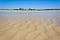 Sandbank at low tide