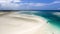 Sandbank at Pemba Island, Tanzania. A paradise on Earth