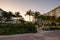 The Sandbar at Savoy Hotel Miami Beach FL twilight blue hour photo
