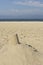 Sandcastle on a beach