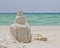 A Sandcastle on a Florida Beach