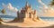 Sandcastle Fortress by the Sea