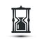 Sandclock Icon Vector Hourglass Symbol