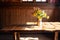 sanded wooden table in sunlight