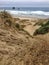 Sandfly Bay during cloudy winter weather, near Dunedin, Otago Peninsula, South Island, New Zealand