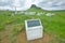 Sandlwana hill or Sphinx with soldiers graves in foreground, the scene of the Anglo Zulu battle site of January 22, 1879. The