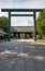 Sando, the road approaching the Yasukuni Shrine at Chiyoda. Tokyo. Japan