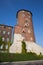 Sandomierska Tower at Wawel Castle in Krakow