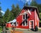 Sandon Ghost Town with Historic Silversmith Powerhouse in the Selkirk Mountains, British Columbia, Canada