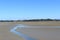 Sandspit of montueka in new zealand