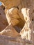 Sandstone Arches natural formations at Timna Park, Israel