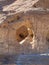 Sandstone Arches natural formations at Timna Park, Israel