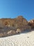 Sandstone Arches natural formations at Timna Park, Israel