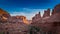 Sandstone arches and natural structures