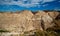 Sandstone in Badlands, South Dakota