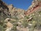 Sandstone Bluffs in Red Rock Canyon, Nevada.