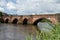 Sandstone bridge.