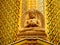 Sandstone Buddha statue in kings palace Bangkok, Thailand