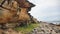 Sandstone Cliff Cape Banks Sydney in the Botany Kamay Bay National Park