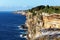 Sandstone Cliffs Above Pacific Ocean