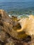 Sandstone coastline with sandy beaches at Gale