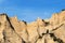 Sandstone earth pyramids in Melnik, Bulgaria