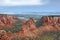 Sandstone formations in Colorado national Monument