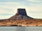 Sandstone of Glen Canyon, Lake Powell - Boat view