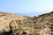 Sandstone landscape in Lopar on the island Rab in Croatia