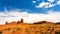 Sandstone landscape of Monument Valley