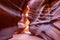 Sandstone Landscape in Upper Antelope Canyon, Arizona