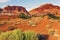 Sandstone Mountains Desert Capitol Reef National Park Torrey Utah