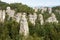 Sandstone rock city czech or Bohemian paradise