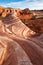 Sandstone Rock Formation In Mojave Desert