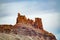 Sandstone Spires near Moab Utah