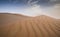 Sandstorm in a desert