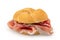 Sandwich with Parma ham, rosetta bread